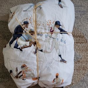 Pottery barn full fitted sheet.